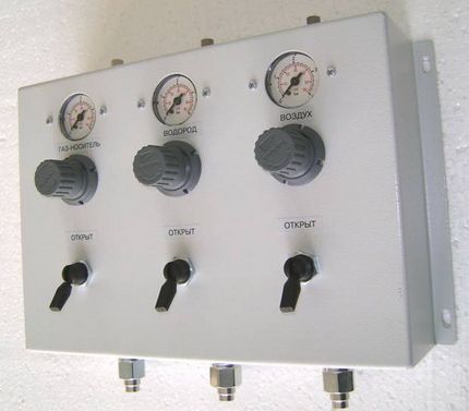 Панель газовая