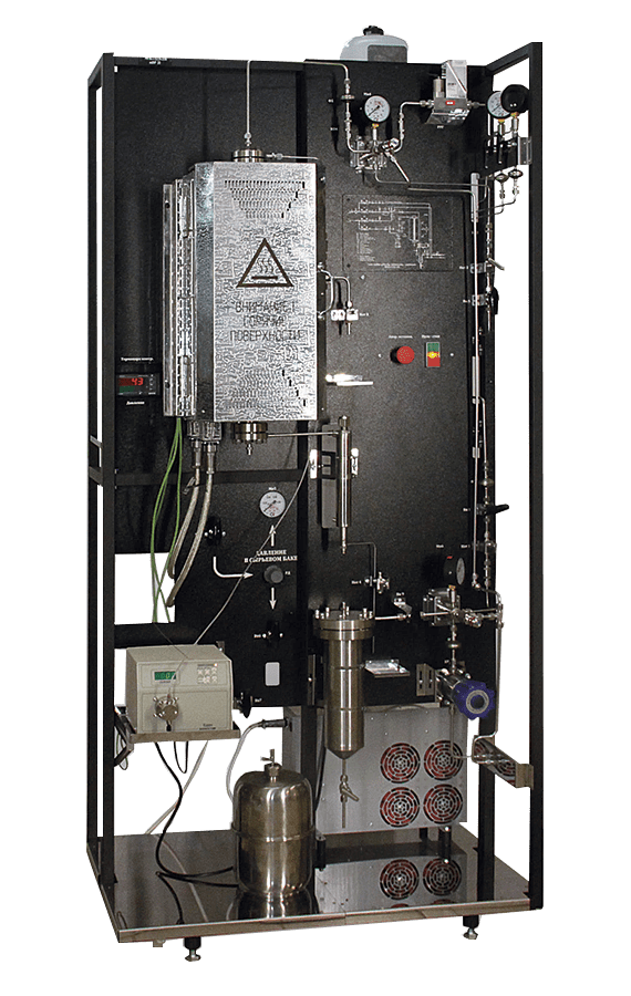 Лабораторная установка гидроочистки-риформинга