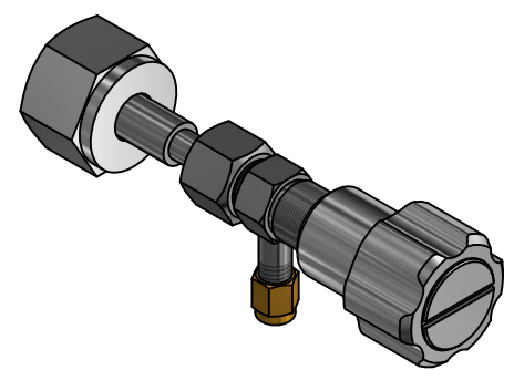 Натекатель (вентиль тонкой регулировки) 